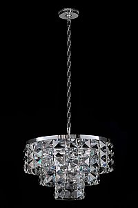 Подвесная люстра LEON Cristal LE3003/600 CH