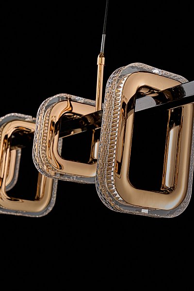 Светильник подвесной LEON Theona LE7701/7L Black/Gold