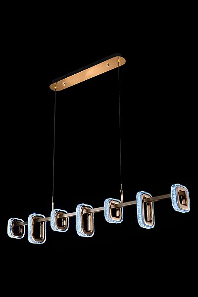 Светильник подвесной LEON Theona LE7701/7L Grey/Gold