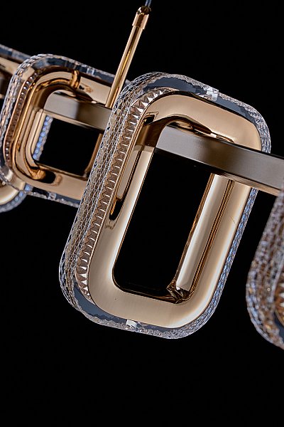 Светильник подвесной LEON Theona LE7701/7L Grey/Gold