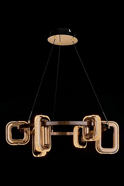 Подвесная люстра LEON Theona LE7701/6 Grey/Gold