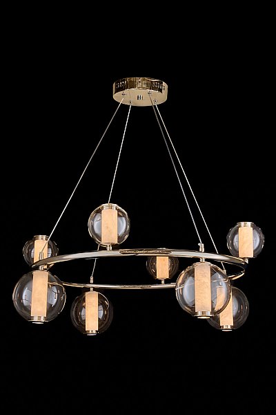 Подвесная люстра LEON Aurore LE7703/8 Chrome