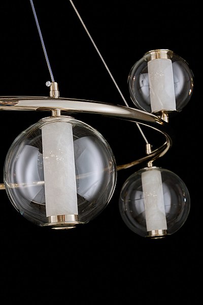 Подвесная люстра LEON Aurore LE7703/8 Chrome