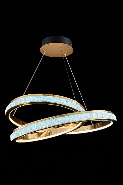 Подвесная люстра LEON Aida LE7707/600Z Gold