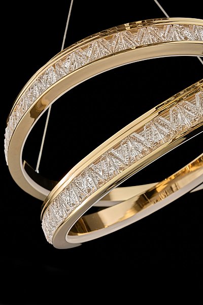 Подвесная люстра LEON Aida LE7707/600Z Gold