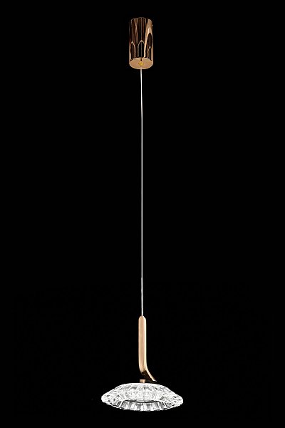 Светильник подвесной LEON Dalia LE7708/1S Gold