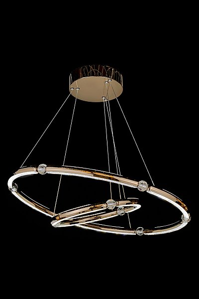 Подвесная люстра LEON Ani LE7710/800-2K Black/Chrome