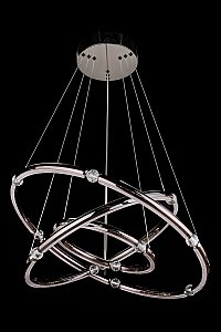 Подвесная люстра LEON Ani LE7710/800-3K Black/Chrome