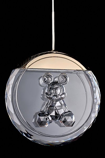 Светильник подвесной LEON Mickey LE7714/1CL Black Chrome
