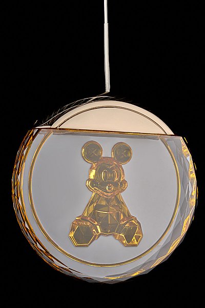 Светильник подвесной LEON Mickey LE7714/1OR Black Chrome