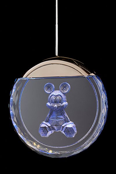Светильник подвесной LEON Mickey LE7714/1BL Black Chrome
