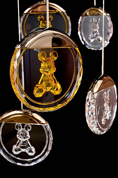 Люстра каскадная LEON Mickey LE7714/16 Black Chrome