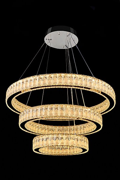 Подвесная люстра LEON Delaina LE3012/800-3K CH