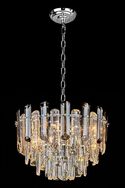 Подвесная люстра LEON Jacqueline LE7161/400 CH/GR