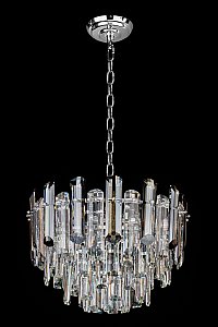 Подвесная люстра LEON Jacqueline LE7161/400 CH/GR