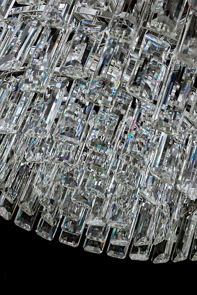 Подвесная люстра LEON Jacqueline LE7161/600 CH/GR