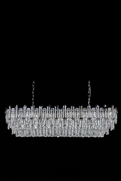 Подвесная люстра LEON Jacqueline LE7161/1200L CH/GR