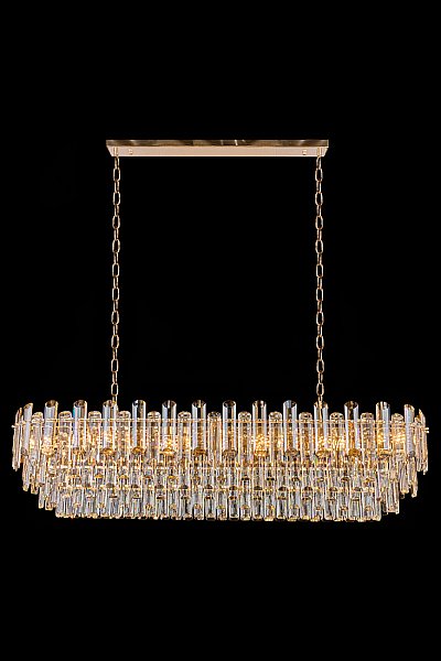 Подвесная люстра LEON Jacqueline LE7161/1200L GD/SH