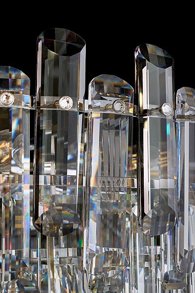 Подвесная люстра LEON Jacqueline LE7161/800 CH/GR