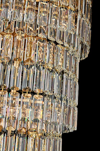 Люстра каскадная LEON Jacqueline LE7161/1700 GD/SH