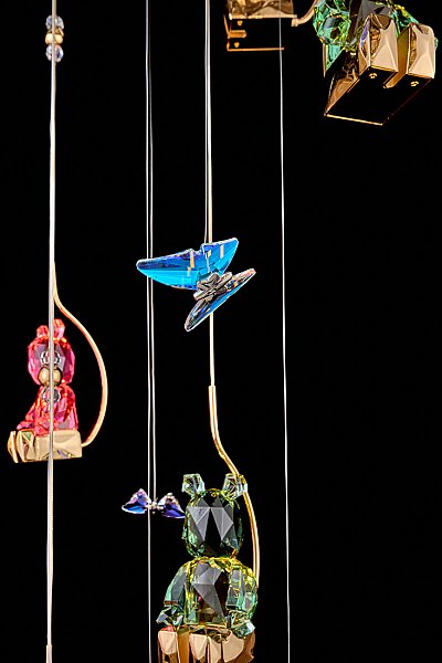 Люстра каскадная LEON Sophie LE1077/2800 GD