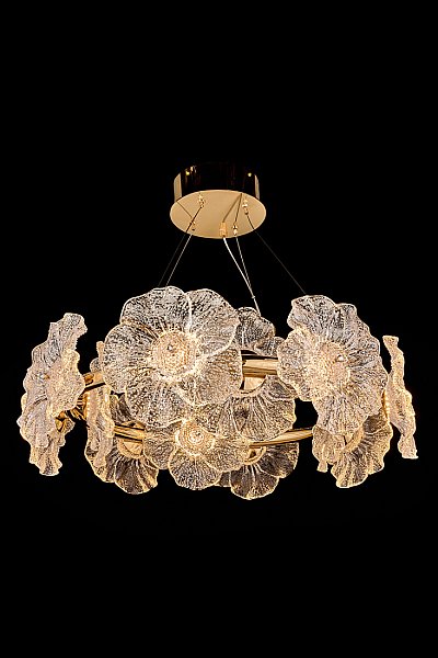 Подвесная люстра LEON Violetta LE3018/600 GD