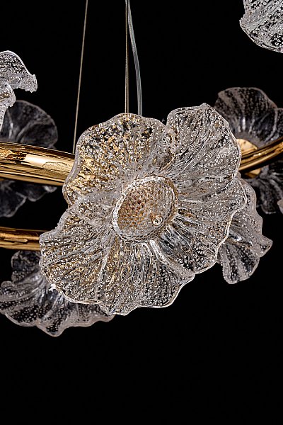 Подвесная люстра LEON Violetta LE3018/800 GD