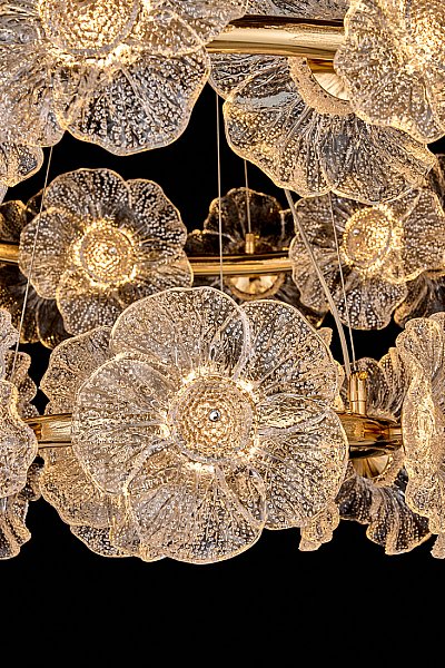 Подвесная люстра LEON Violetta LE3018/800-2K GD