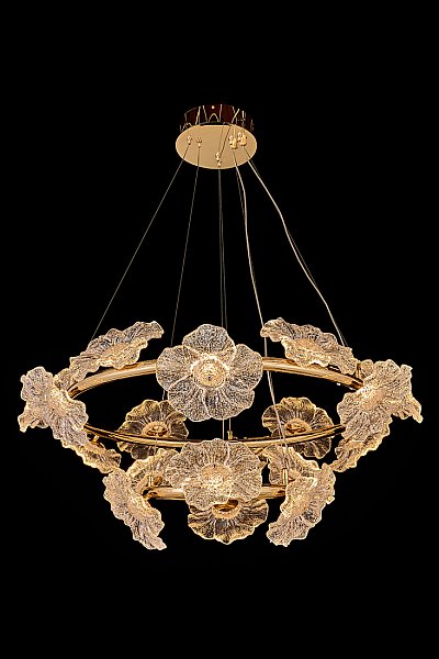 Подвесная люстра LEON Violetta LE3018/800Q-2K GD