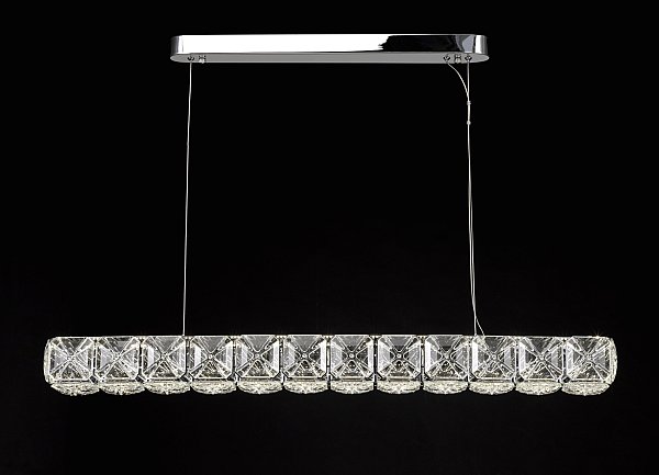 Подвесная люстра LEON MontBlanc LE3019/1000LS CH