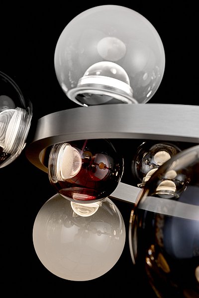 Подвесная люстра LEON Molecule LE7723/680 Chrome