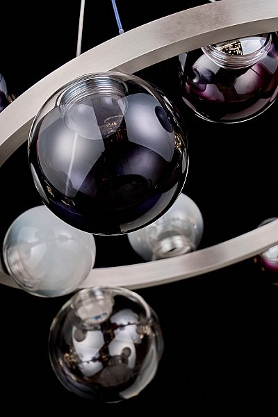 Подвесная люстра LEON Molecule LE7723/680 Chrome