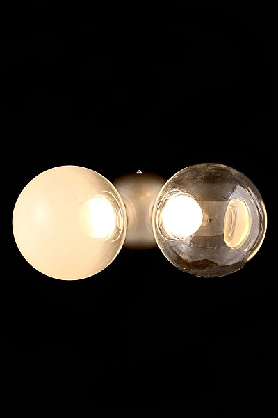 Настенное бра LEON Molecule LE7723/2W Chrome