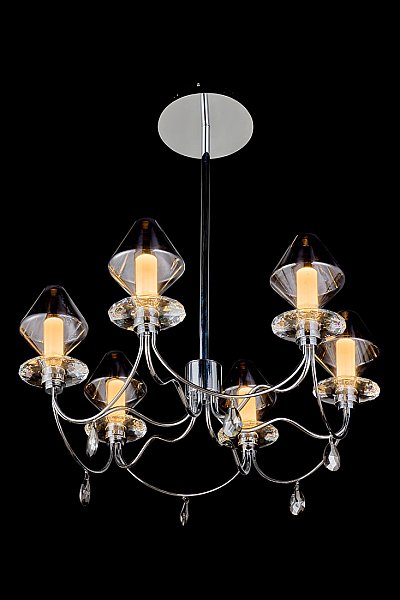 Люстра на штанге LEON Therese LE7721/6 Chrome