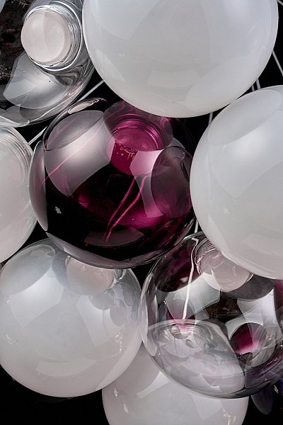 Подвесная люстра LEON Molecule LE7723/13 Chrome