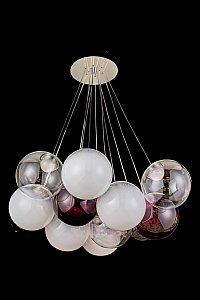 Подвесная люстра LEON Molecule LE7723/13 Chrome