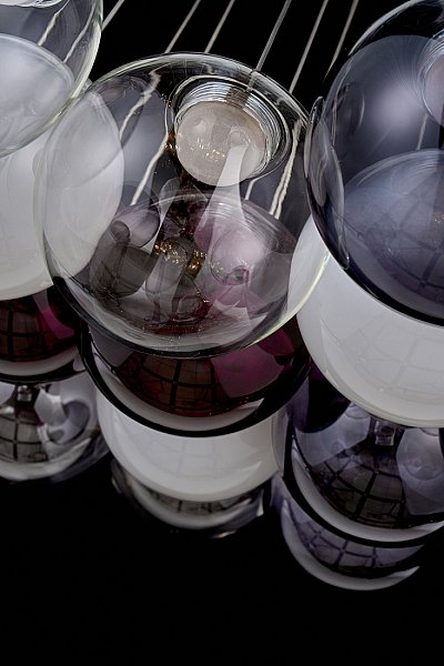 Подвесная люстра LEON Molecule LE7723/19 Chrome