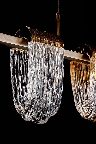 Светильник подвесной LEON Cascade LE7717/7L Gold