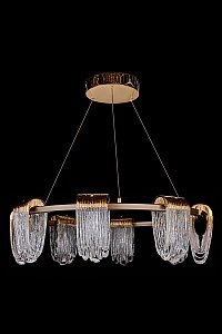 Подвесная люстра LEON Cascade LE7717/8 Gold
