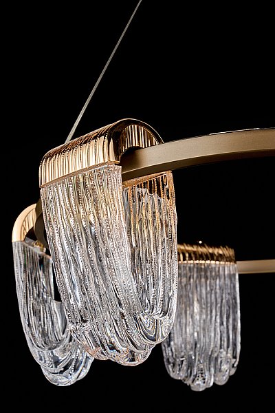 Подвесная люстра LEON Cascade LE7717/6 Gold