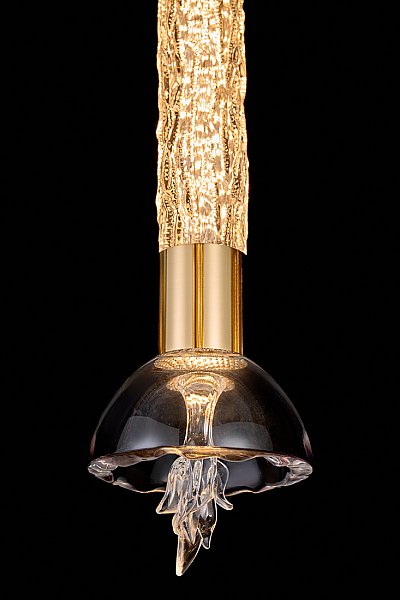 Светильник подвесной LEON Rebecca LE3028/1S GD/Grey