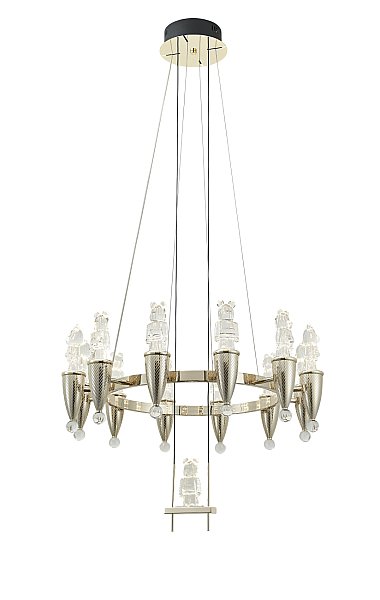 Подвесная люстра LEON Joli LE3024/650 GD