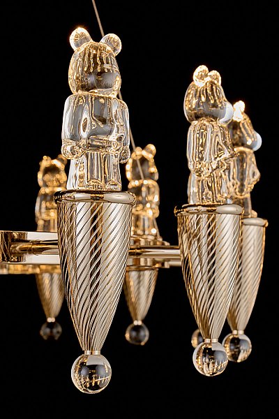 Подвесная люстра LEON Joli LE3024/650 GD