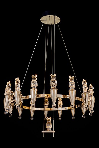 Подвесная люстра LEON Joli LE3024/850 GD