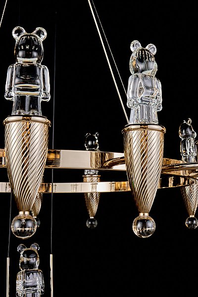 Подвесная люстра LEON Joli LE3024/1050+650 GD