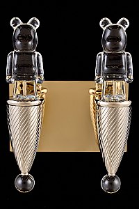 Настенное бра LEON Joli LE3024/2W GD