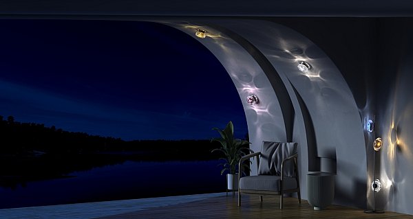 Настенный светильник LEON Magic LE3020/1W BR