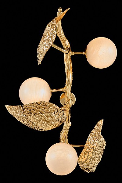 Настенное бра LEON Emilie LE3023/3W GD