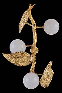 Настенное бра LEON Emilie LE3023/3W GD