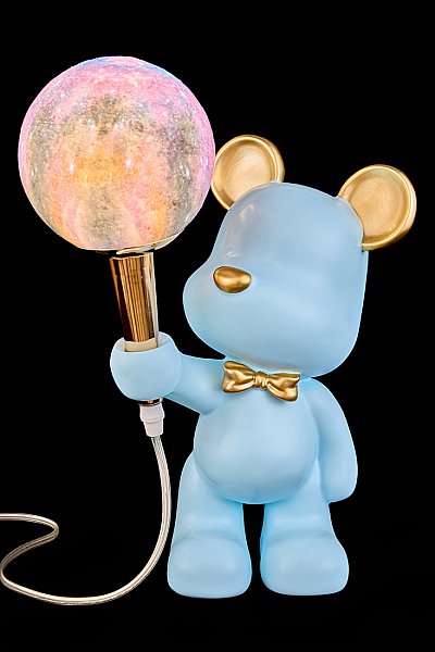 Настольная лампа LEON Ours LE4009/1T BL